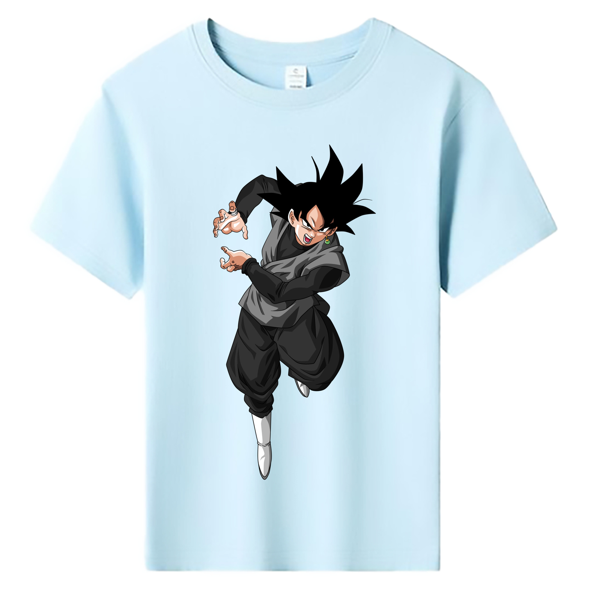 （画像用） ドラゴンボール ベジータ四世（Bejīta Yonsei）DRAGON BALL Vegeta IV 綿100％キッズTシャツ（フロントプリント）